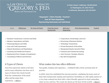 Tablet Screenshot of feislegal.com